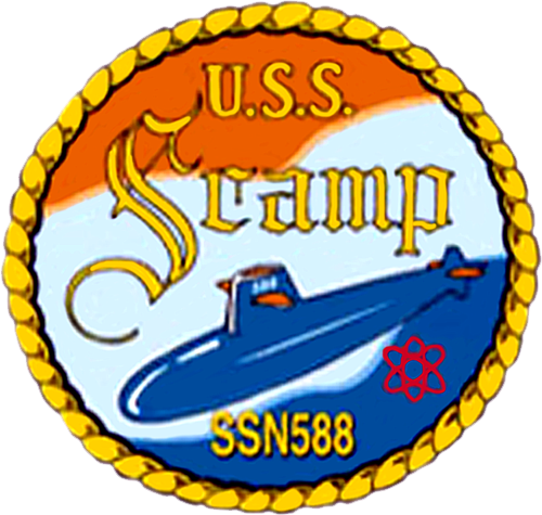 USS Scamp Patch SSN 588