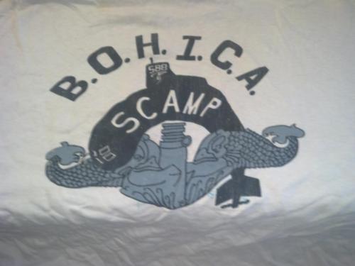 WestPac 76 BOHICA shirt.