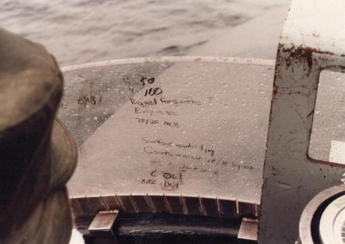 South Pacific near Straits of Magellan, 1984